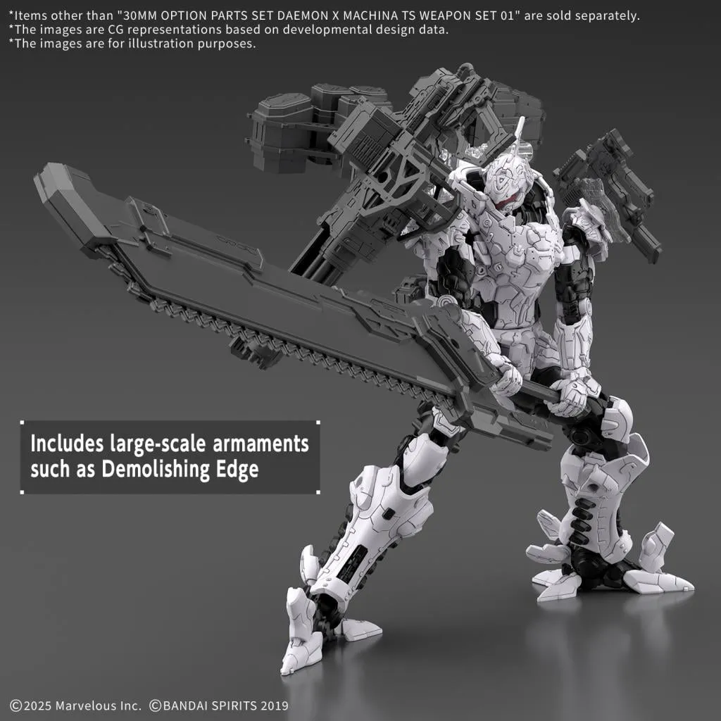 DAEMON X MACHINA - 30MM Parts Set TS Weapon Set 1 - Model Kit